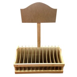 Expositor Inciensos 17.5 x 29 x 41 cm (Giratorio - De Mesa) (Vacio)